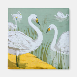 Swans von Verneuil Magnet