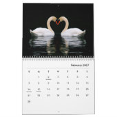 Swans Wall Calendar Kalender (Feb 2027)
