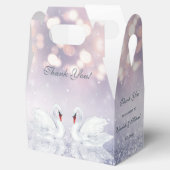 Swans Wedding Vielen Dank für Ihr Interesse Box Geschenkschachtel (Geöffnet)
