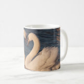 Swans White Coffee Tasse (VorderseiteRechts)