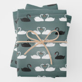 Swans Wrapping Paper Geschenkpapier Set (Beispiel)