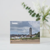 Swansea / Abertawe Postkarte (Stehend Vorderseite)