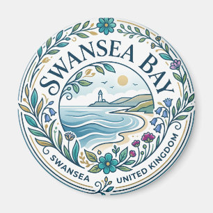 Swansea Bay Vereinigtes Königreich Magnet