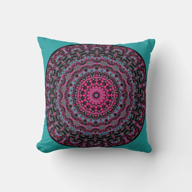 Swansea Kaleidoskop Pillow in 2 Größen Kissen (Vorderseite)