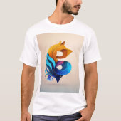 SwanSong T-Shirts: Wo Elegance Komfort trifft T-Shirt (Vorderseite)