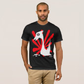 SwanSun (Swanson) dunkler T - Shirt (Vorne ganz)