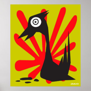 SwanSun (Swanson) Poster Print
