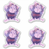 Swapfell Undertale cat plus Temmie Sticker (Vorderseite)