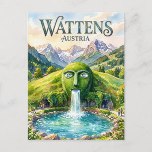 Swarovski Kristallwelten Österreich Postkarte