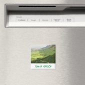 Swartland Mountains Fields View South Africa ZA Magnet (In Situ (Geschirrspüler))