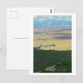 Swartland Mountains Fields View South Africa ZA Postkarte (Vorne/Hinten)