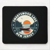 Swartswood Lake New Jersey Sunset T Shirt  Mousepad (Vorne)