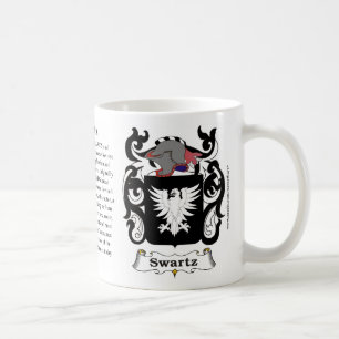 Swartz Familien-Wappen Tasse