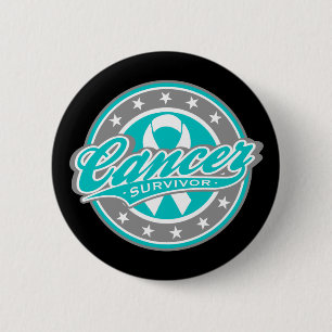 Swash-Logo-Gebärmutterkrebs-Überlebender Button