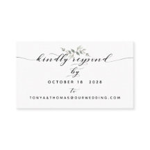 Swash Schriftart Calligraphy Wedding Online RSVP C