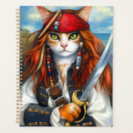 Swashbuckler Pirate Cat | Fantasy Character Art Planer