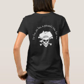 Swashbuckler Pirate Party T - Shirt (Rückseite)