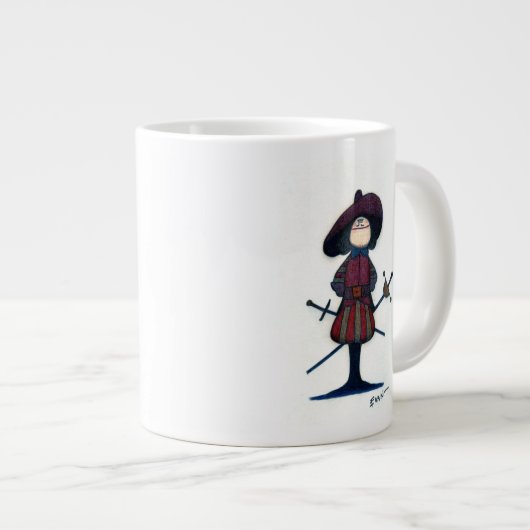 Swashbuckler Riesenkaffee-Tasse Jumbo-Tasse (Vorderseite Rechts)