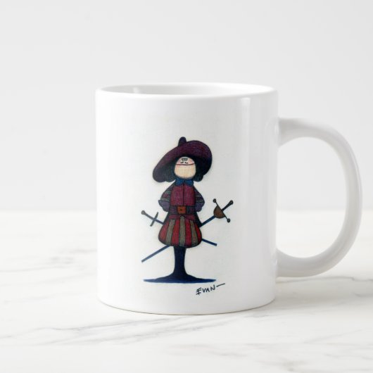 Swashbuckler Riesenkaffee-Tasse Jumbo-Tasse (Rechts)