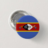 Swasifahne, Flagge von Eswatini Button (Vorne & Hinten)