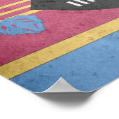 Swasifahne Poster (Ecke)