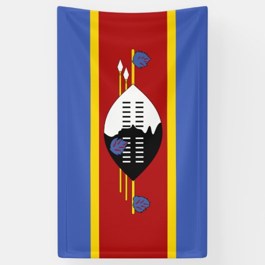 Swasiland Banner (Vertikal)