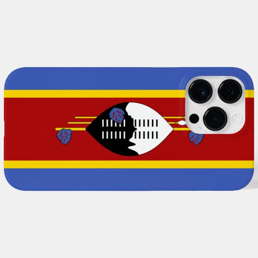 Swasiland Case-Mate iPhone Hülle (Rückseite (Horizontal))