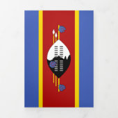 Swasiland Dreifach Gefaltete Karte (Cover)