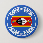 Swasiland ( Eswatini ) RundEmblem Button (Vorderseite)