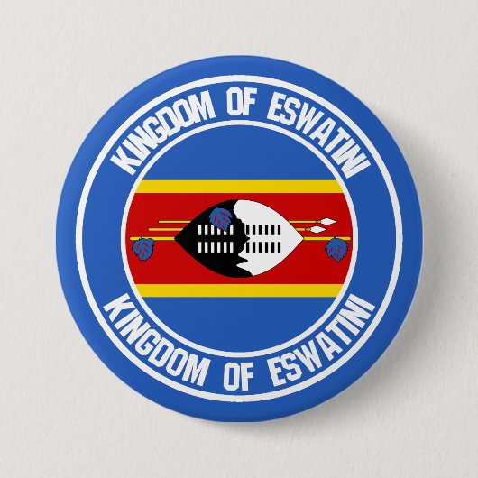 Swasiland ( Eswatini ) RundEmblem Button (Vorderseite)