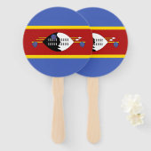 Swasiland Fächer (Vorne und Hinten)