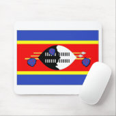Swasiland-Flagge Mousepad (Mit Mouse)