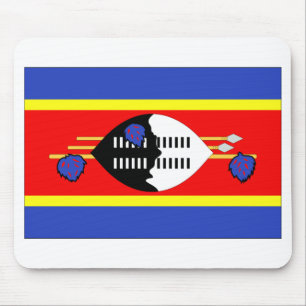 Swasiland-Flagge Mousepad