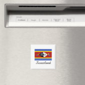 Swasiland-Flaggendesign Magnet (In Situ (Geschirrspüler))