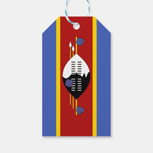 Swasiland Geschenkanhänger (Rückseite)