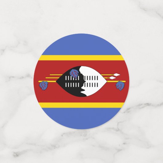 Swasiland Konfetti (Klein Vorderseite)