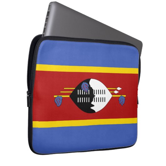 Swasiland Laptopschutzhülle (Vorne Rechts)