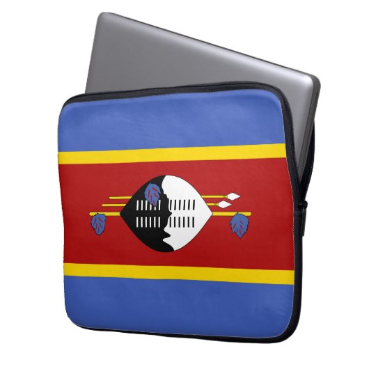 Swasiland Laptopschutzhülle (Vorderseite Links)