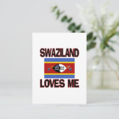Swasiland Lieben Postkarte (Stehend Vorderseite)