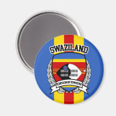 Swasiland Magnet (Vorderseite/Rückseite)