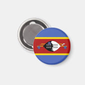 Swasiland Magnet (Vorderseite/Rückseite)
