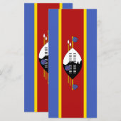 Swasiland Menükarte (Vorne/Hinten)