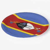 Swasiland Pappteller (Schrägansicht)