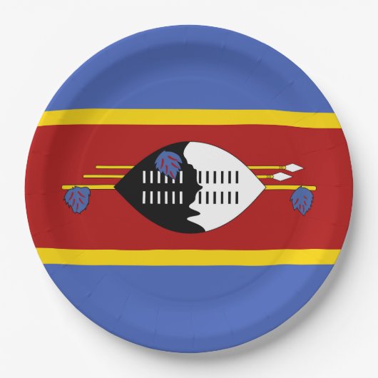 Swasiland Pappteller (Vorderseite)