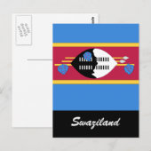 Swasiland Postkarte (Vorne/Hinten)