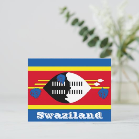Swasiland Postkarte (Stehend Vorderseite)