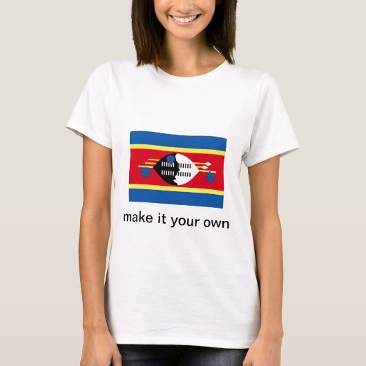 Swasiland-T-Shirt T-Shirt (Vorderseite)