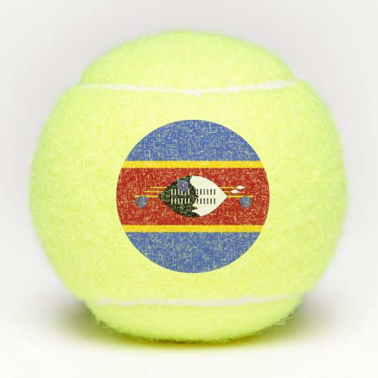 Swasiland Tennisbälle (Vorderseite)