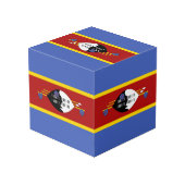 Swasiland Würfel (Rückseite Schrägansicht)