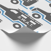 SWAT-Auto Geschenkpapier (Ecke)